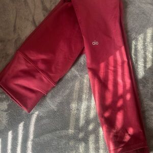 ALO Yoga Red Leggings